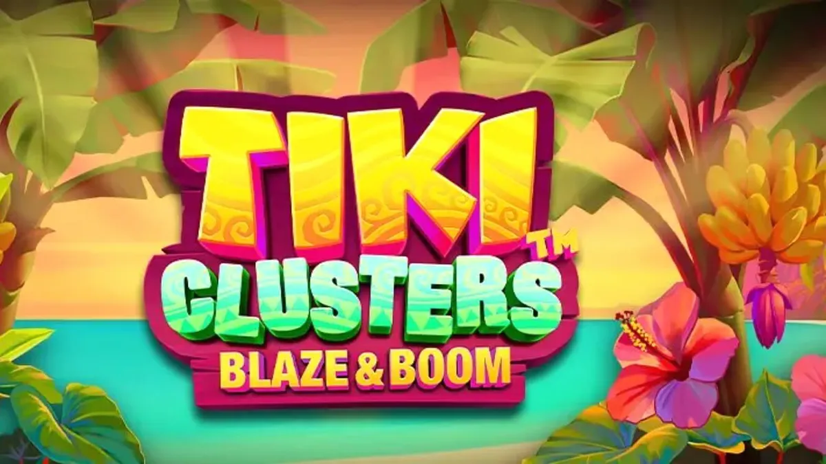 Tiki Clusters Blaze & Boom স্লটের রঙিন এবং গ্রীষ্মমণ্ডলীয় ইন্টারফেস