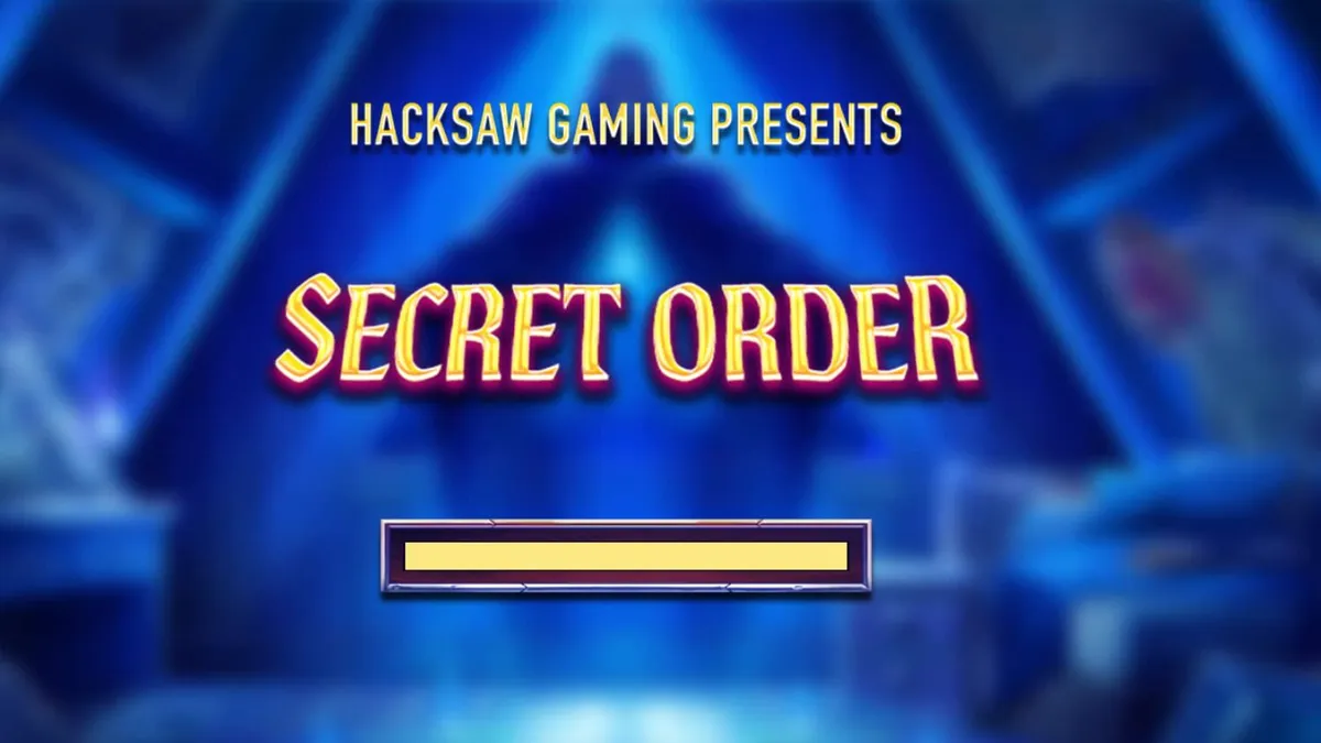 Secret Order স্লট গেমের রহস্যময় এবং অন্ধকার থিমযুক্ত ইন্টারফেস